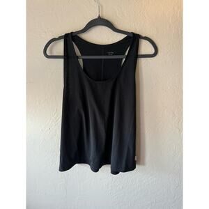 NWT Johnny Was Calme Effect Racerback Tank in Black Size L